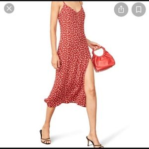 Reformation Crimini Dress in Western